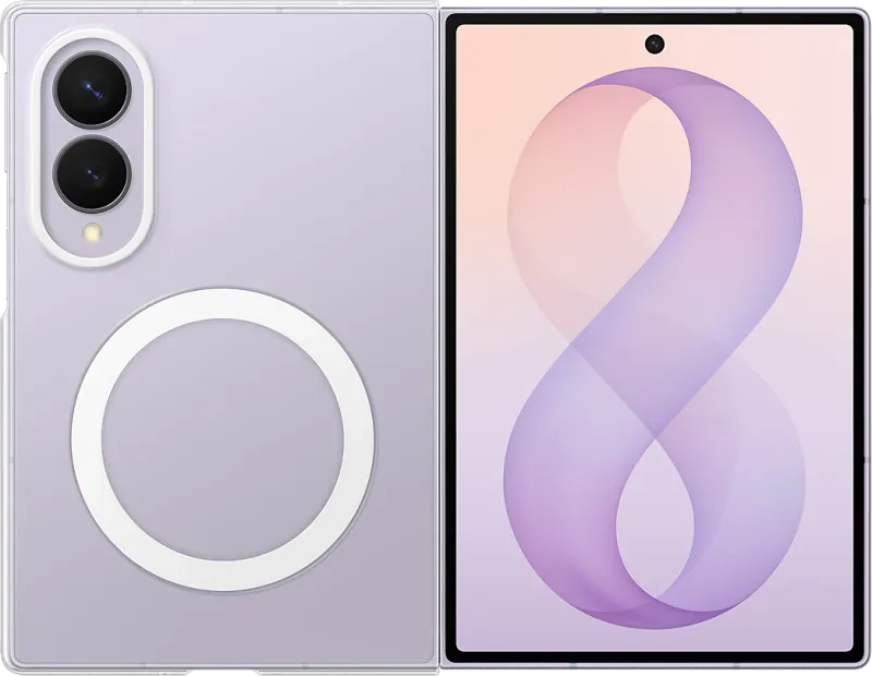 Galaxy Z Fold8 Şeffaf Magnet Kılıf