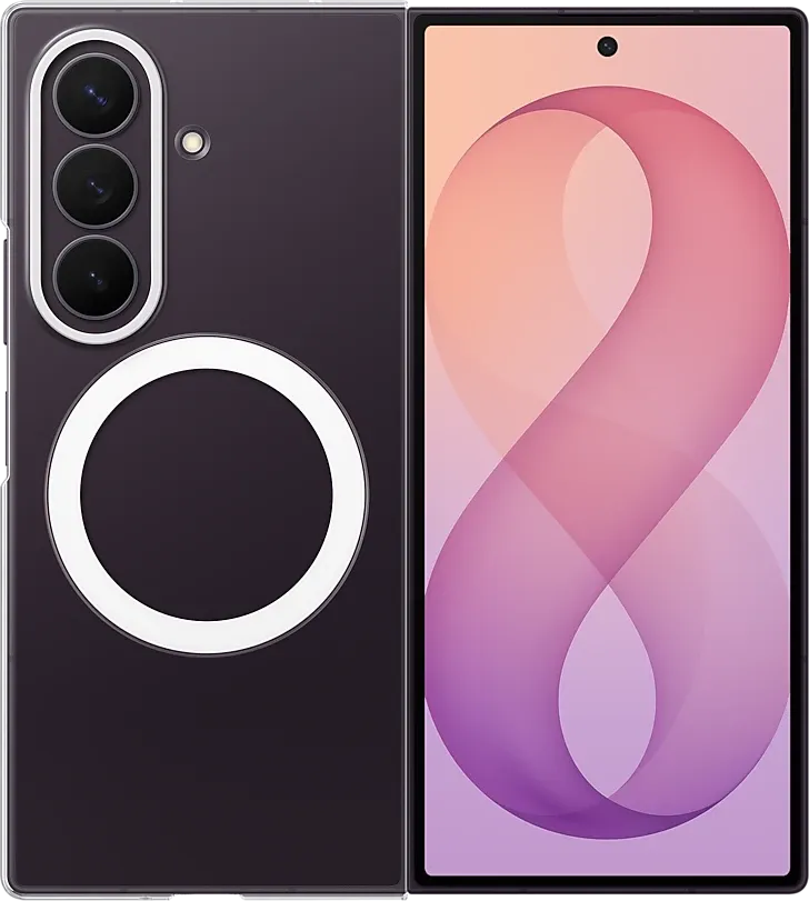 Galaxy Z Fold8 Ultra Şeffaf Magnet Kılıf