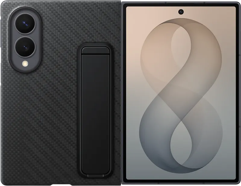 Galaxy Z Fold8 Standlı Karbon Kılıf