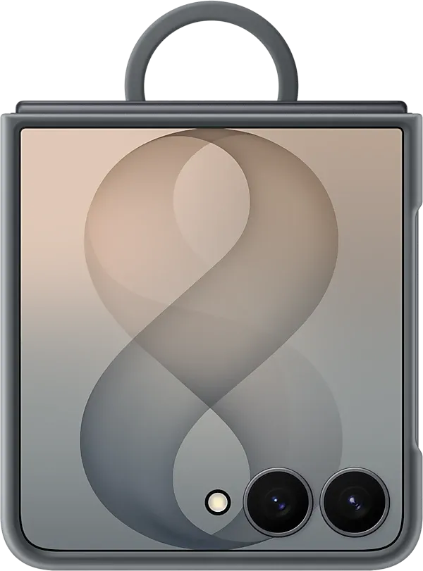 Galaxy Z Flip8 Silikon Yüzüklü Magnet Kılıf