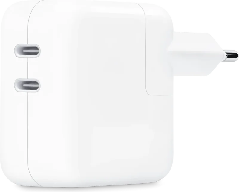 35 W Çift USB-C Bağlantı Noktalı Güç Adaptörü