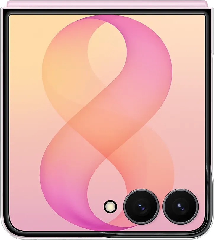 Galaxy Z Flip8 Şeffaf Kılıf